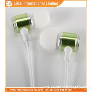 Hot Selling Stylish Metal Earphone with Wholesale Price (J001)